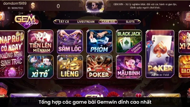 game bài gemwin